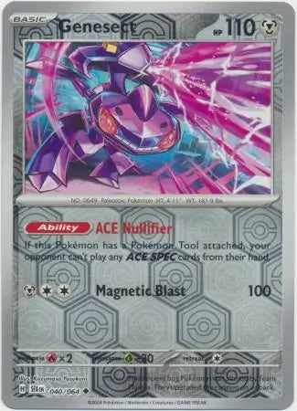 Shrouded Fable Genesect #40/64 reverse holo